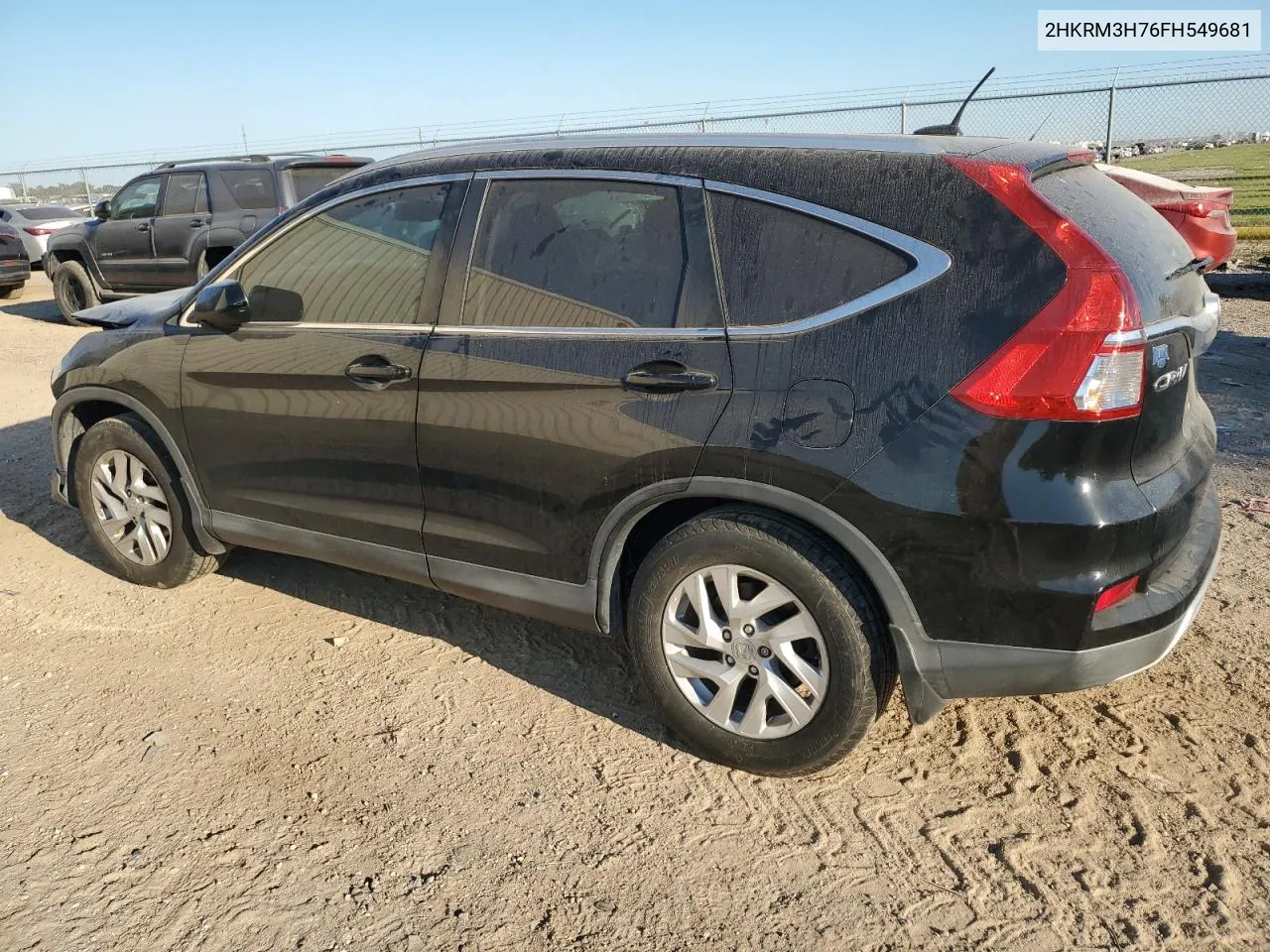 2015 Honda Cr-V Exl VIN: 2HKRM3H76FH549681 Lot: 72632734