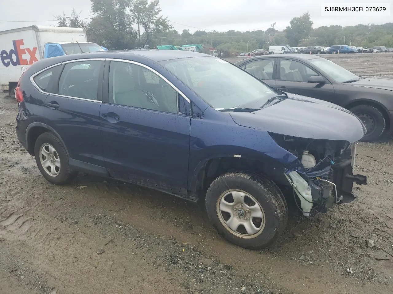 2015 Honda Cr-V Lx VIN: 5J6RM4H30FL073629 Lot: 72713164