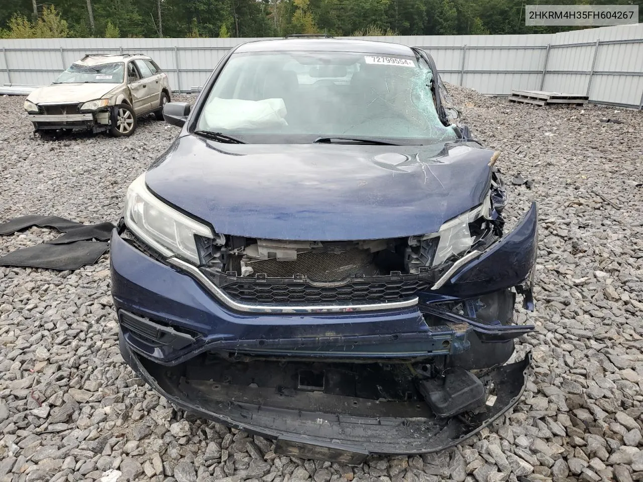 2HKRM4H35FH604267 2015 Honda Cr-V Lx