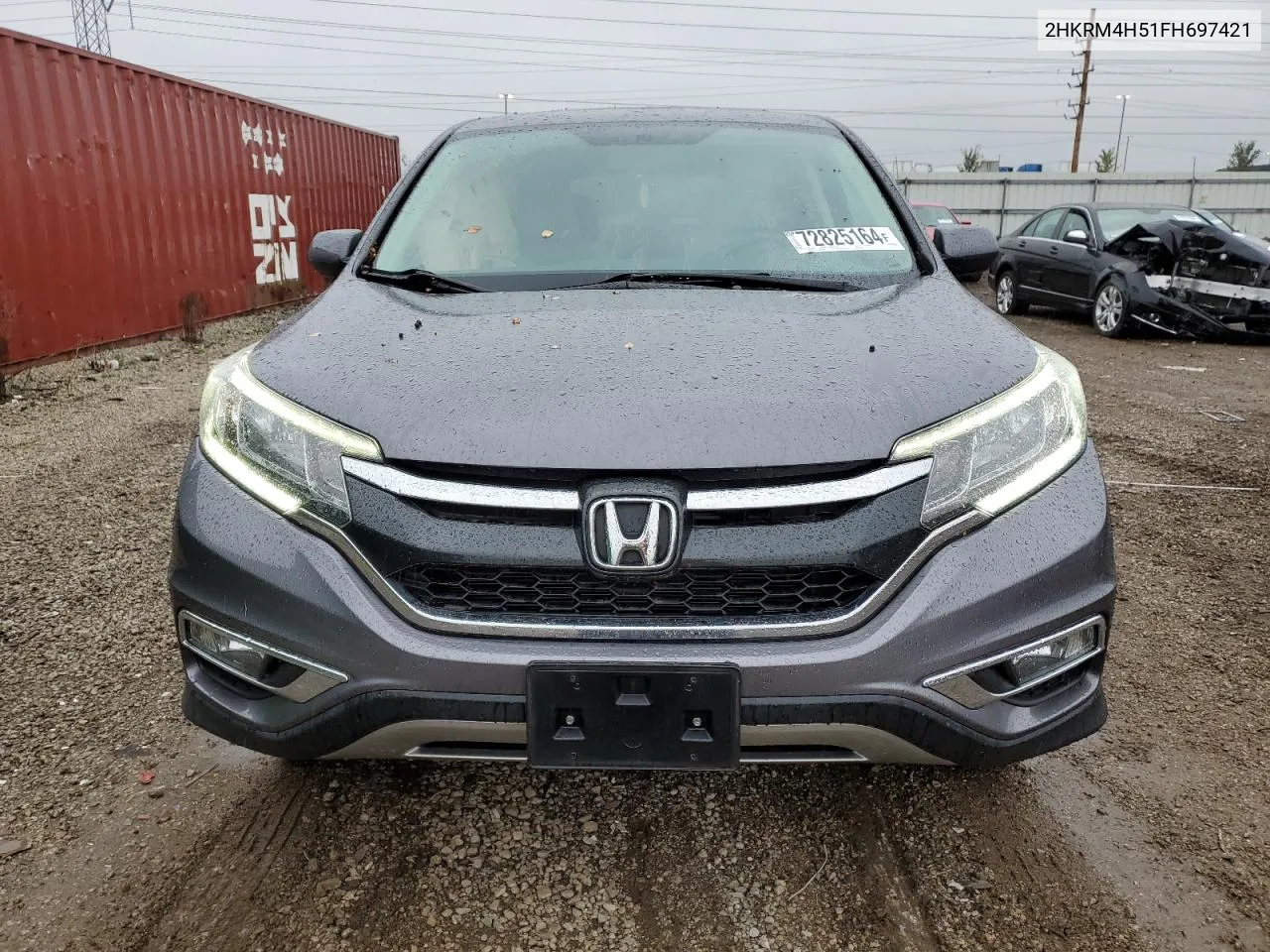 2015 Honda Cr-V Ex VIN: 2HKRM4H51FH697421 Lot: 72825164