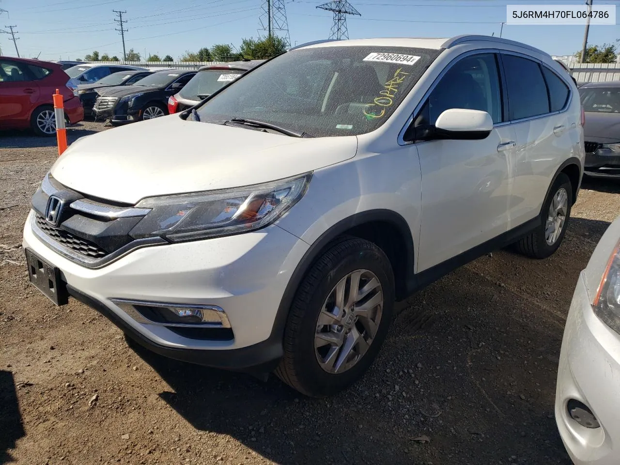 5J6RM4H70FL064786 2015 Honda Cr-V Exl