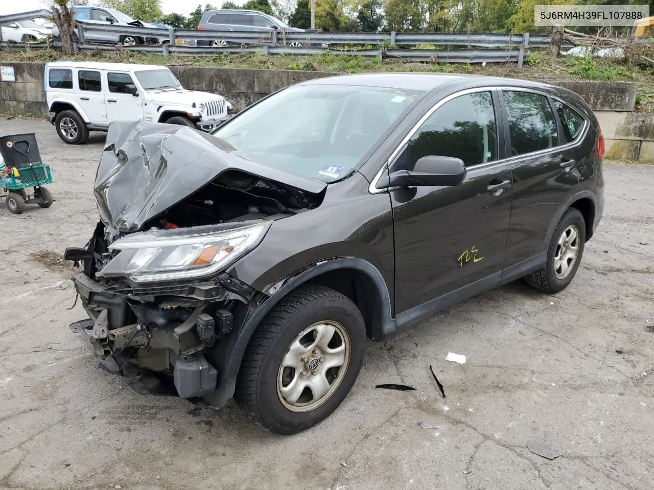 2015 Honda Cr-V Lx VIN: 5J6RM4H39FL107888 Lot: 73034394