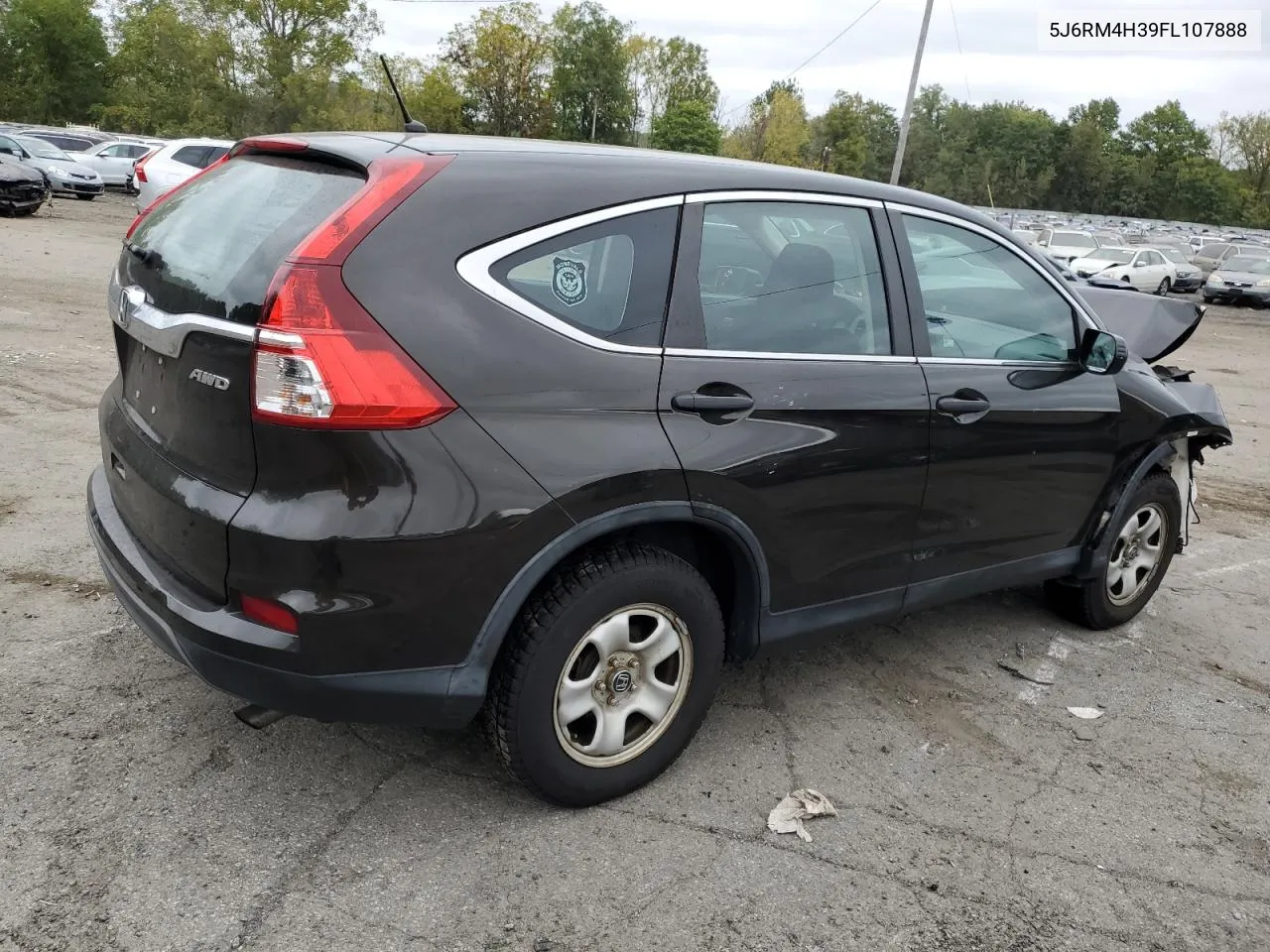 2015 Honda Cr-V Lx VIN: 5J6RM4H39FL107888 Lot: 73034394