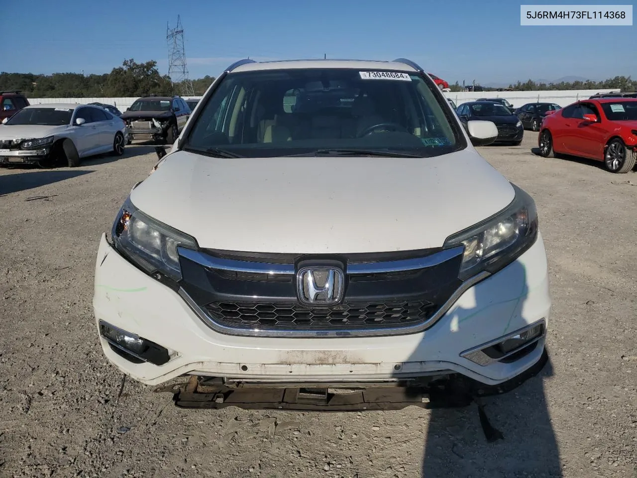 2015 Honda Cr-V Exl VIN: 5J6RM4H73FL114368 Lot: 73048684