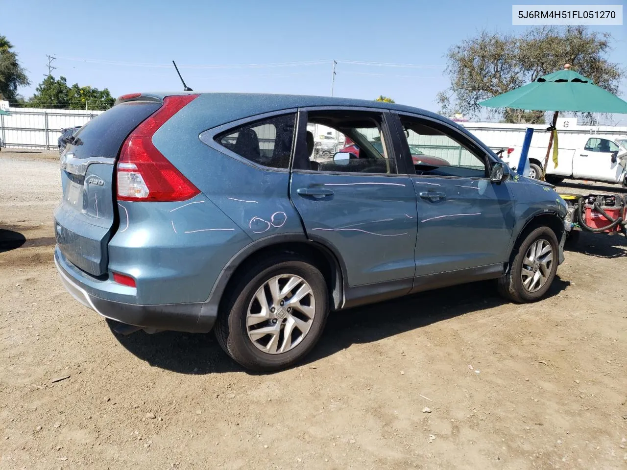 5J6RM4H51FL051270 2015 Honda Cr-V Ex