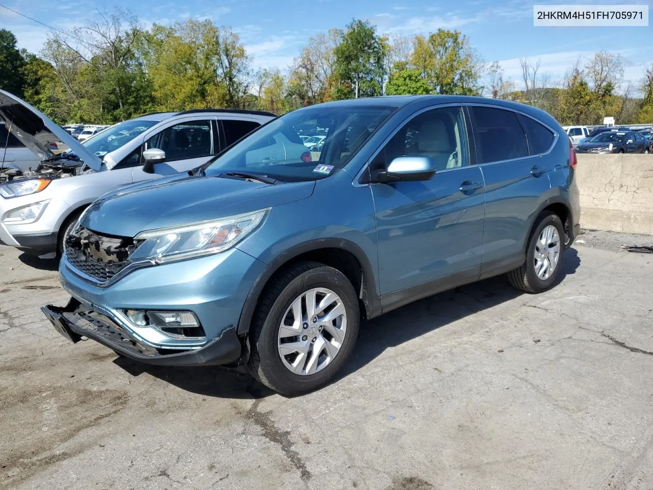 2015 Honda Cr-V Ex VIN: 2HKRM4H51FH705971 Lot: 73189274