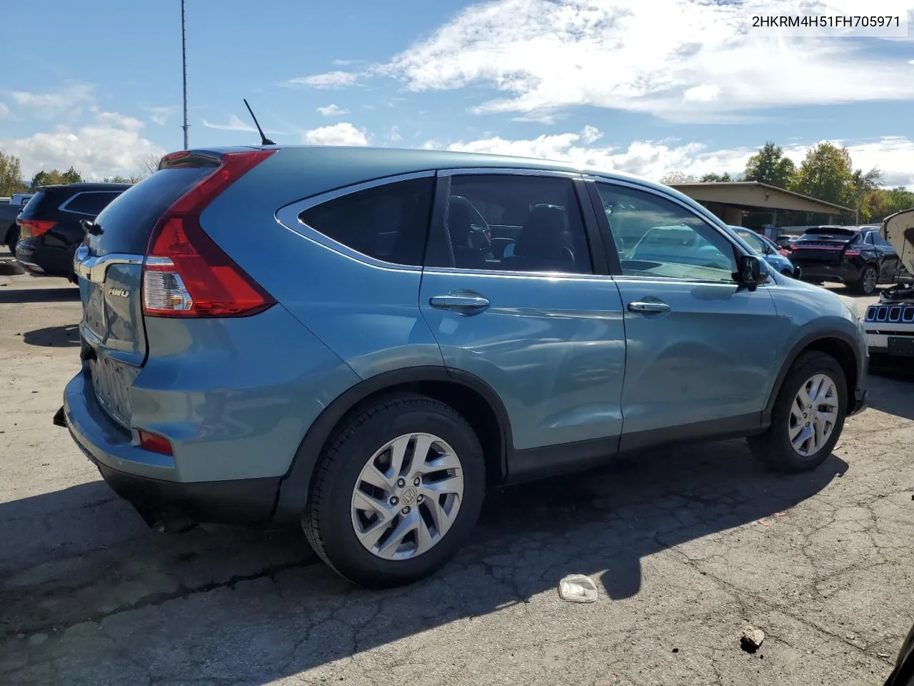 2HKRM4H51FH705971 2015 Honda Cr-V Ex