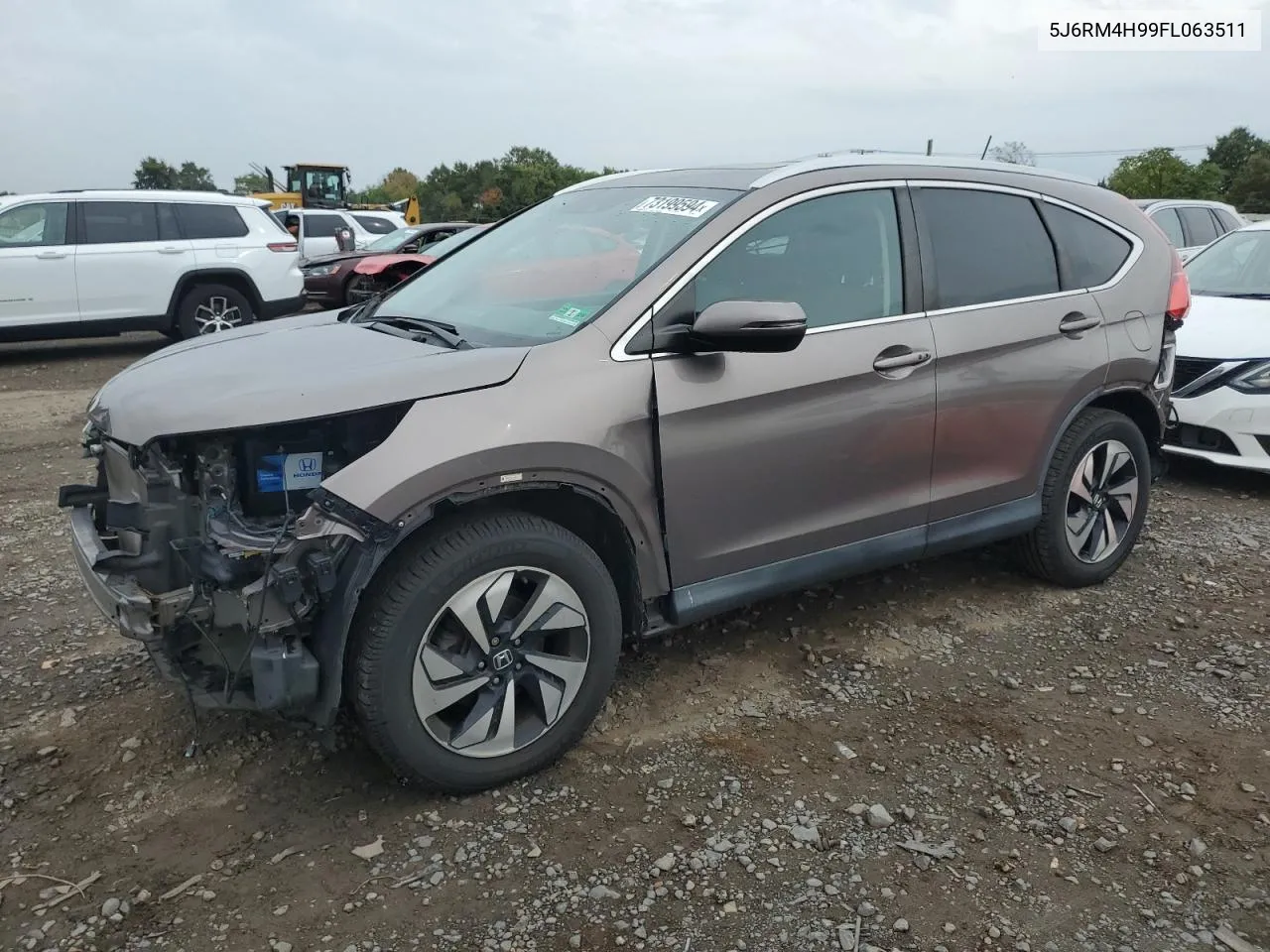 5J6RM4H99FL063511 2015 Honda Cr-V Touring