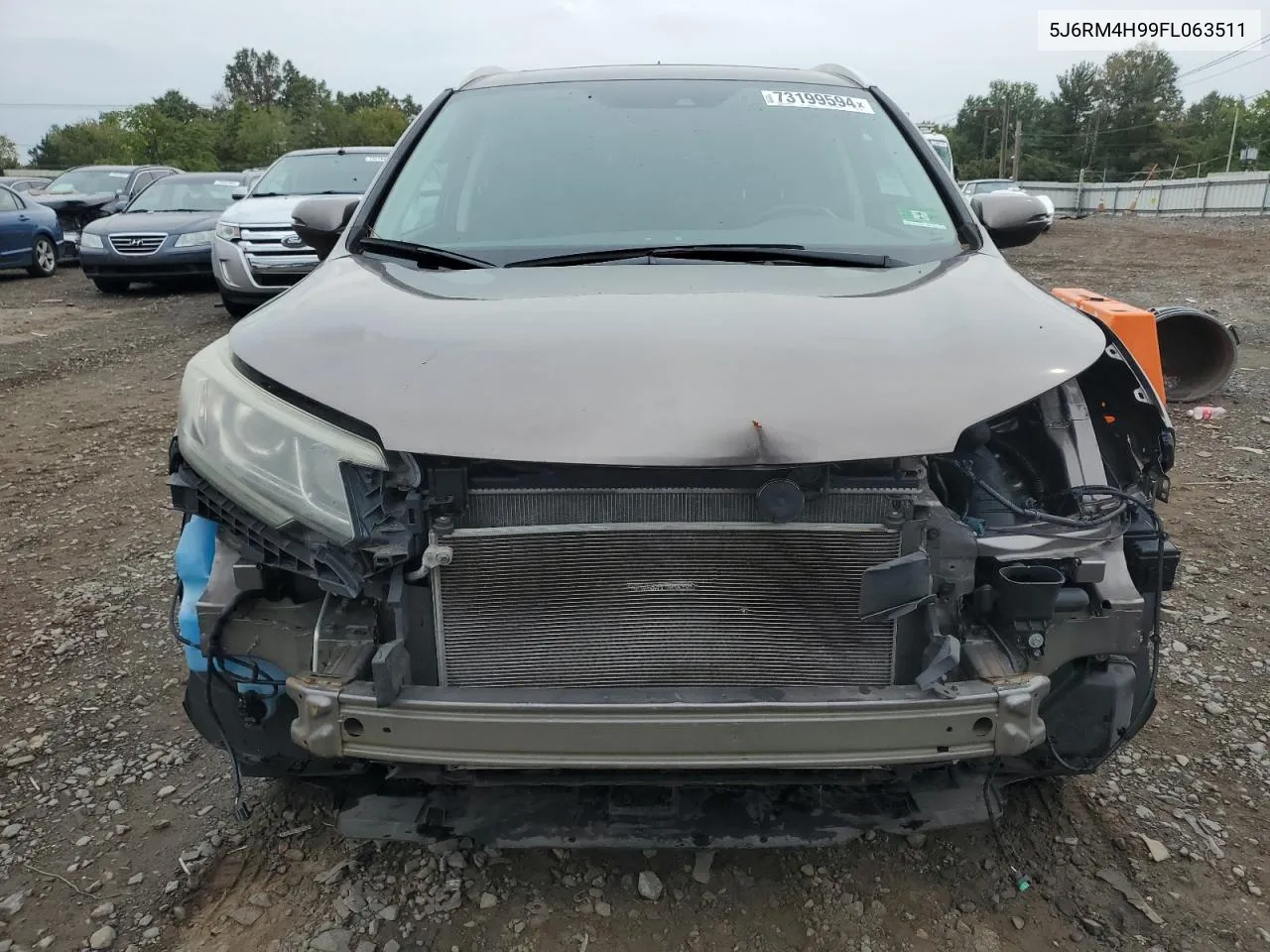 5J6RM4H99FL063511 2015 Honda Cr-V Touring