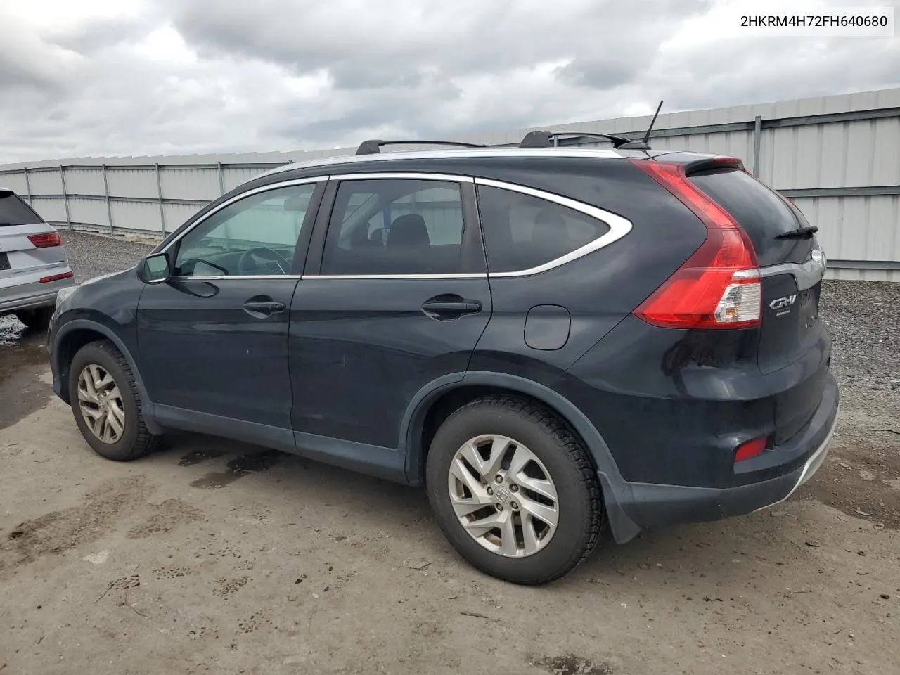 2HKRM4H72FH640680 2015 Honda Cr-V Exl