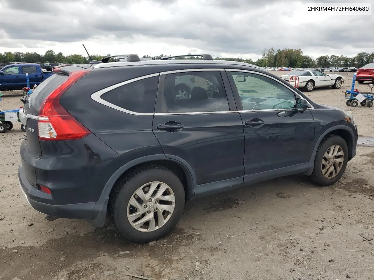 2HKRM4H72FH640680 2015 Honda Cr-V Exl