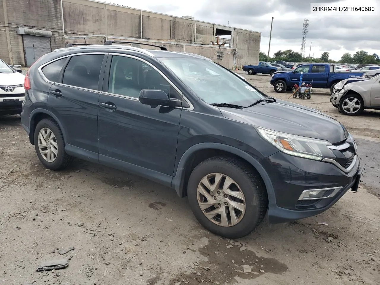 2HKRM4H72FH640680 2015 Honda Cr-V Exl