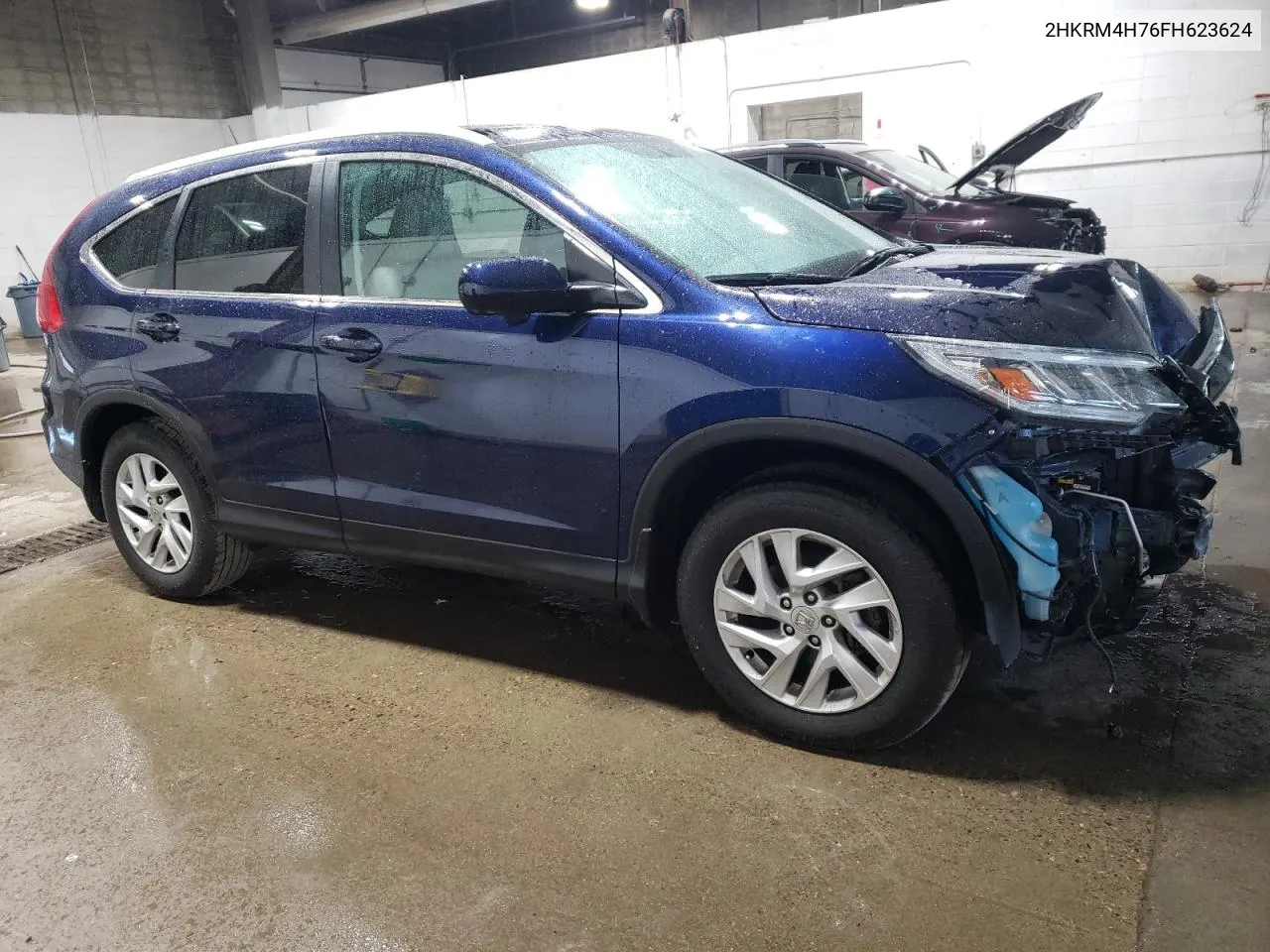 2015 Honda Cr-V Exl VIN: 2HKRM4H76FH623624 Lot: 73237284