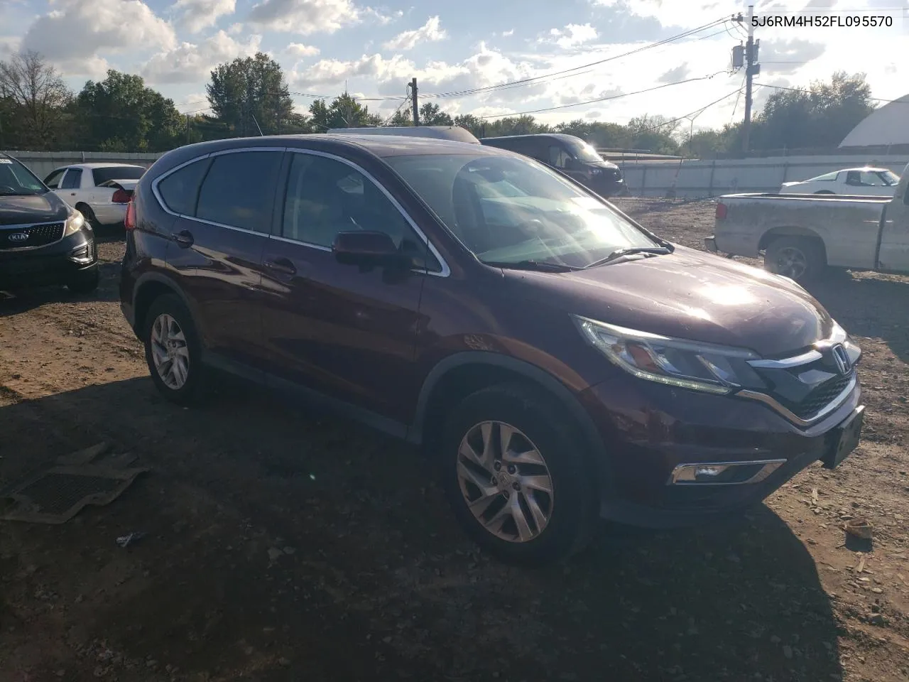 2015 Honda Cr-V Ex VIN: 5J6RM4H52FL095570 Lot: 73304884