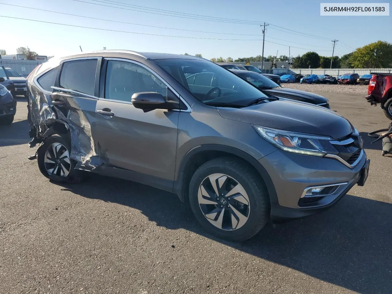 2015 Honda Cr-V Touring VIN: 5J6RM4H92FL061583 Lot: 73389344