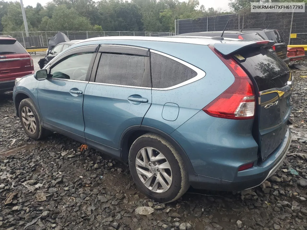 2HKRM4H7XFH617793 2015 Honda Cr-V Exl