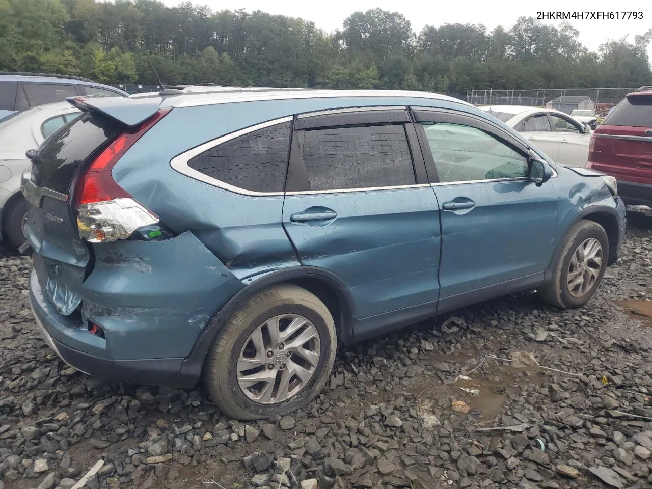 2HKRM4H7XFH617793 2015 Honda Cr-V Exl