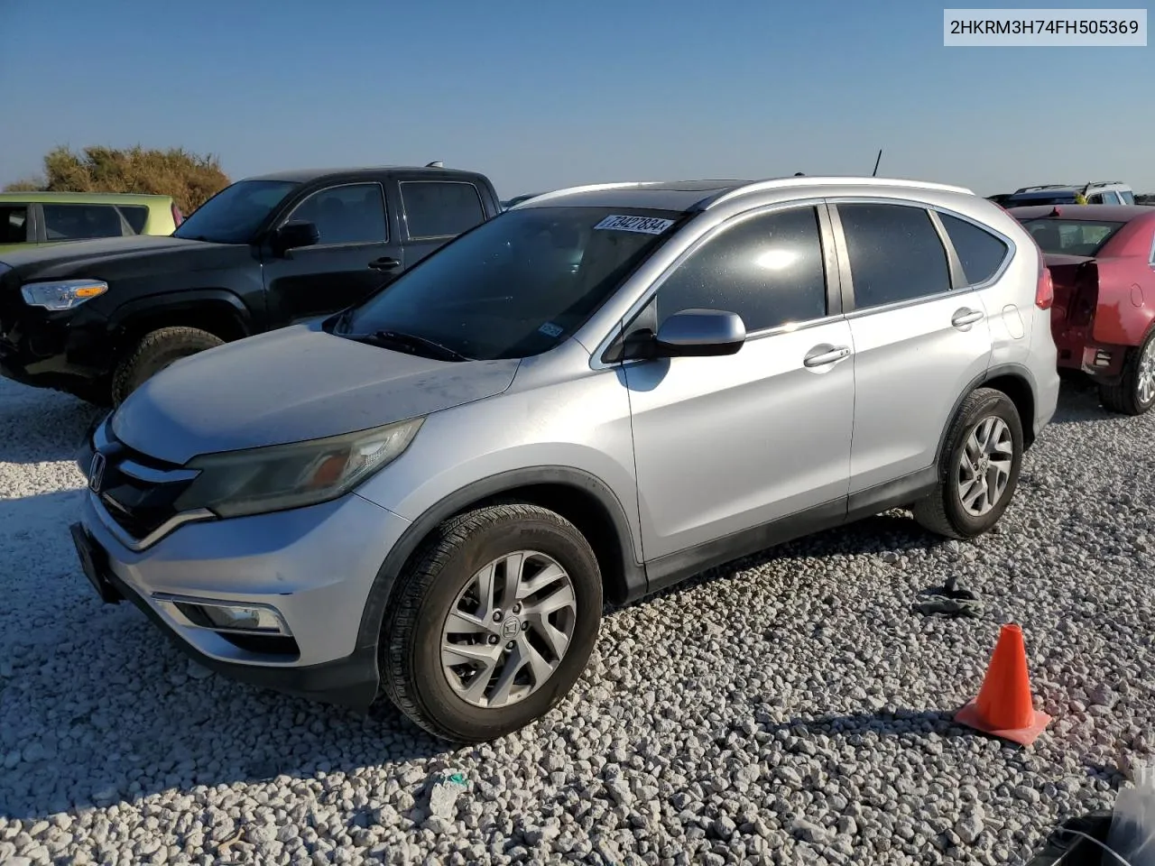 2HKRM3H74FH505369 2015 Honda Cr-V Exl