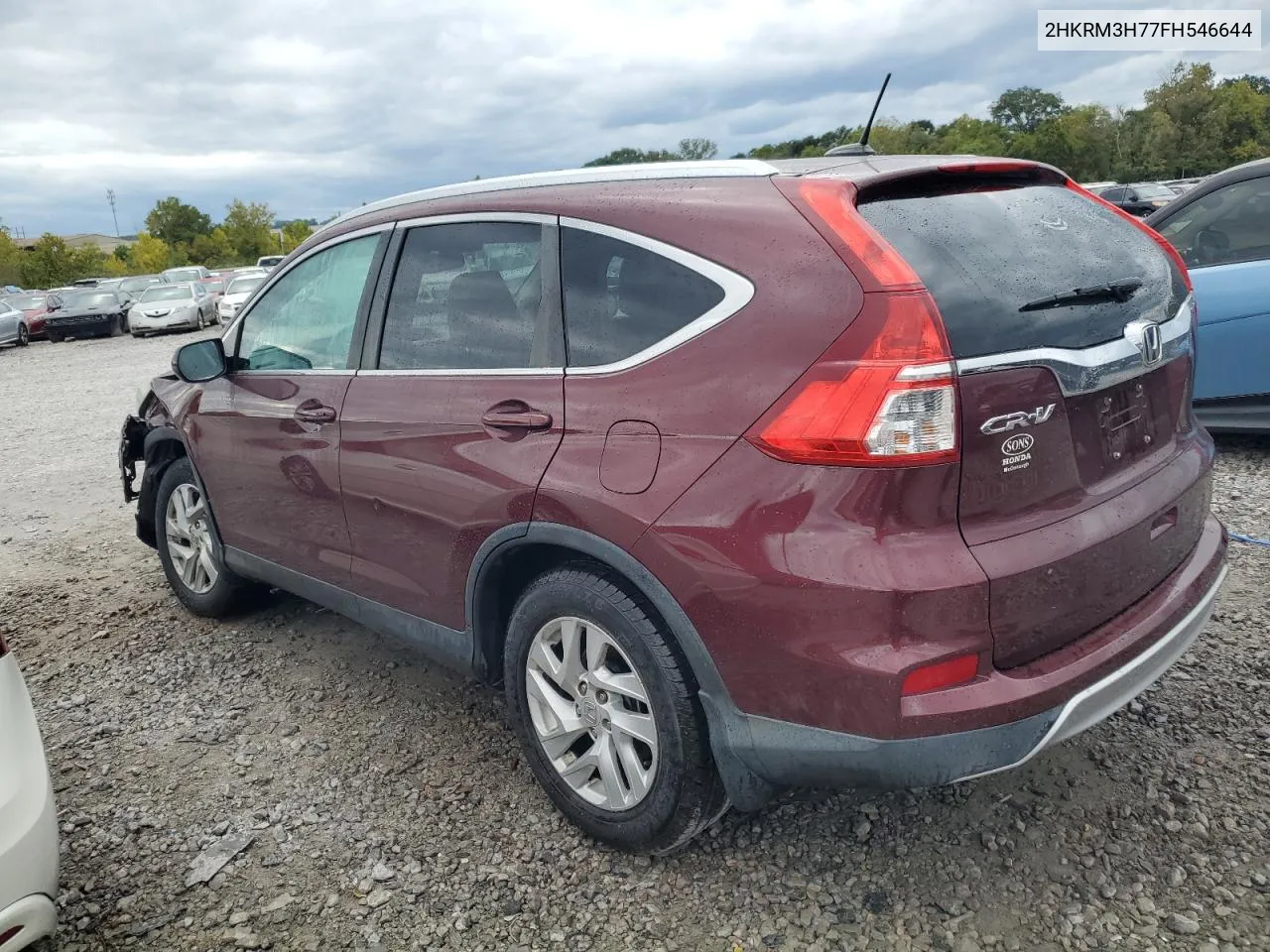 2HKRM3H77FH546644 2015 Honda Cr-V Exl