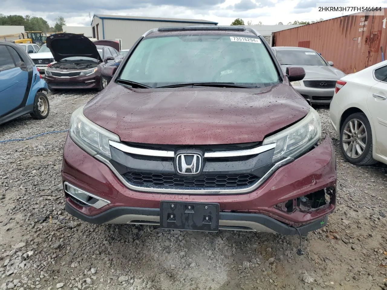 2HKRM3H77FH546644 2015 Honda Cr-V Exl