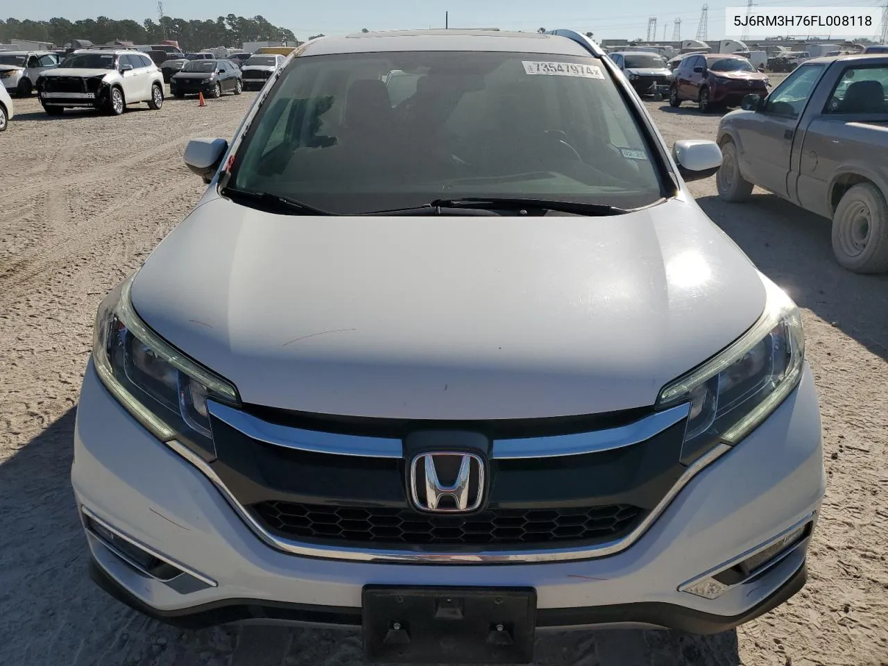 5J6RM3H76FL008118 2015 Honda Cr-V Exl