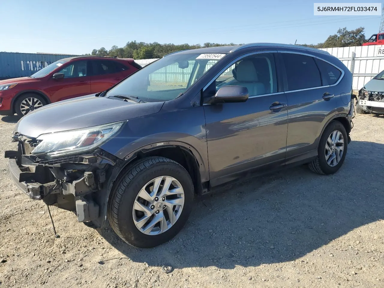 5J6RM4H72FL033474 2015 Honda Cr-V Exl