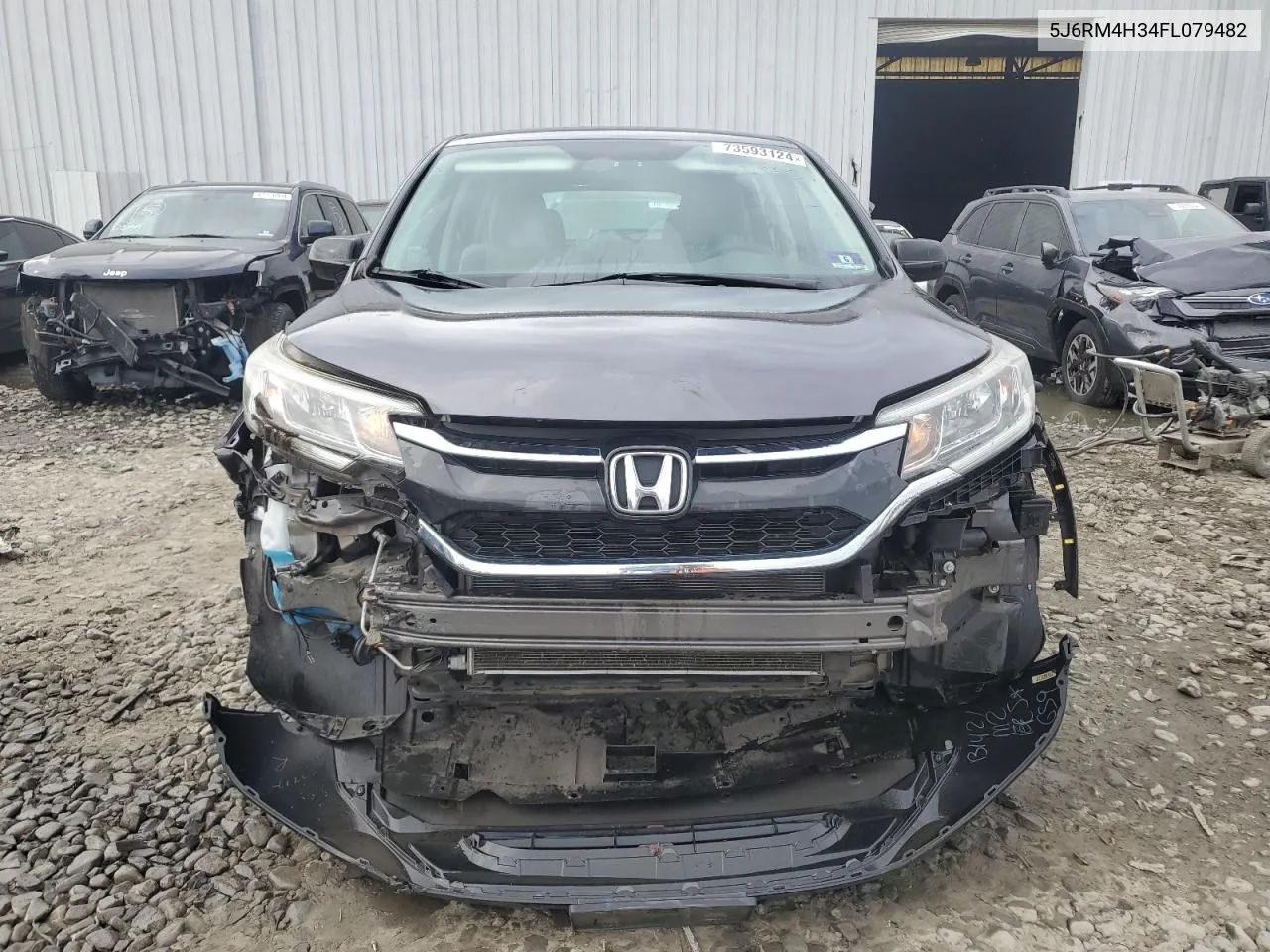 5J6RM4H34FL079482 2015 Honda Cr-V Lx