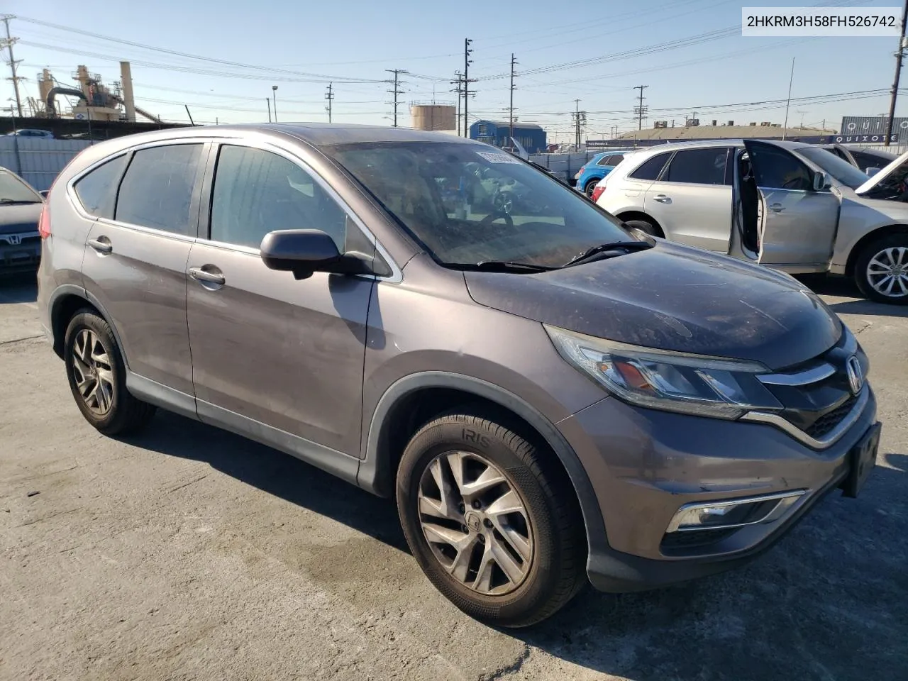 2015 Honda Cr-V Ex VIN: 2HKRM3H58FH526742 Lot: 73708664