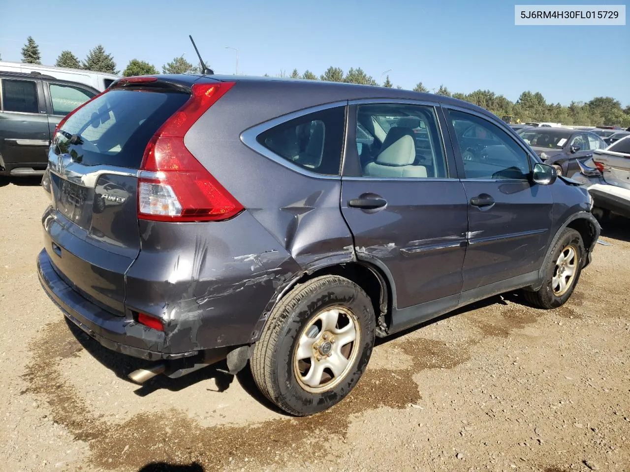 5J6RM4H30FL015729 2015 Honda Cr-V Lx