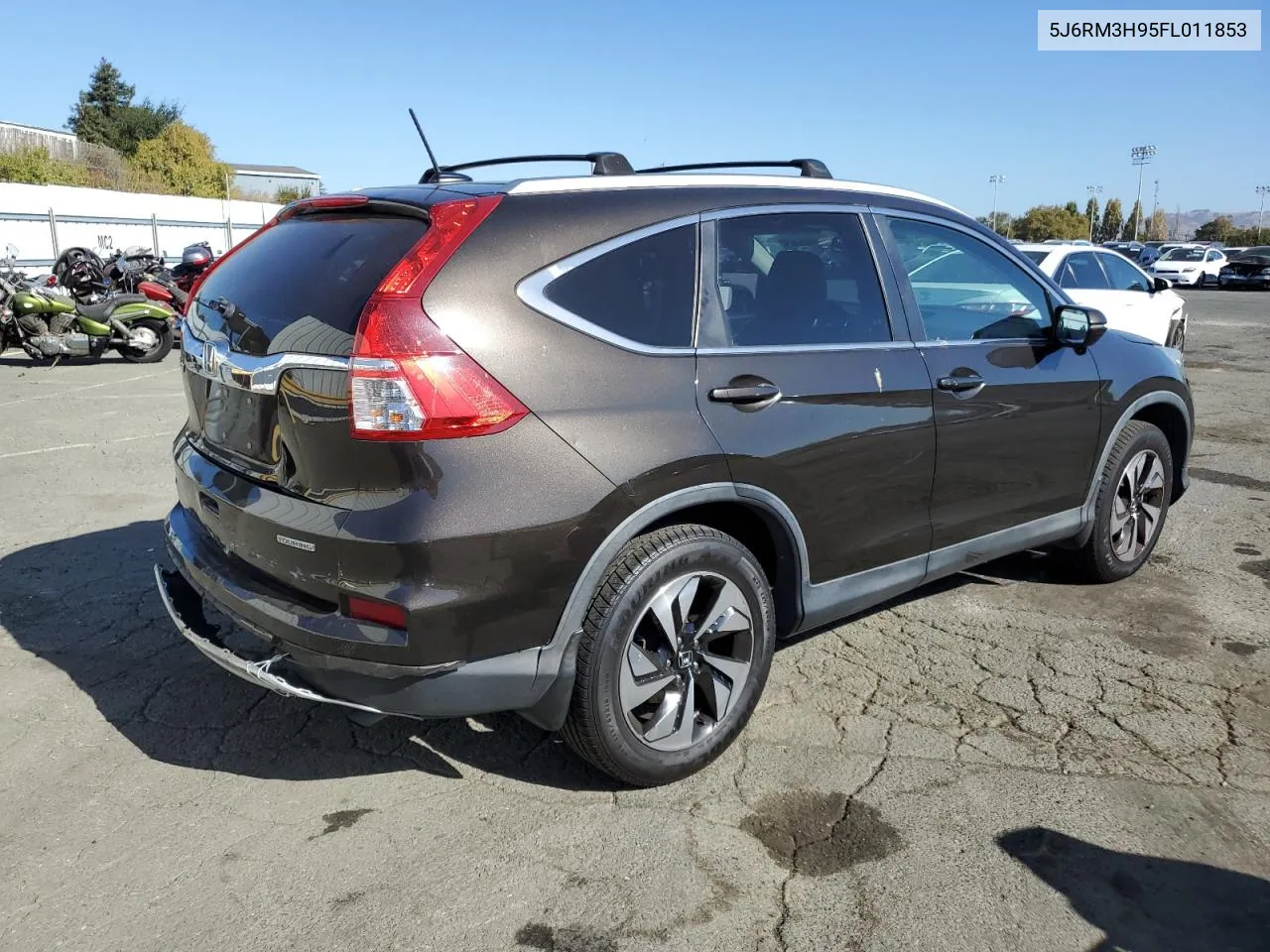 5J6RM3H95FL011853 2015 Honda Cr-V Touring