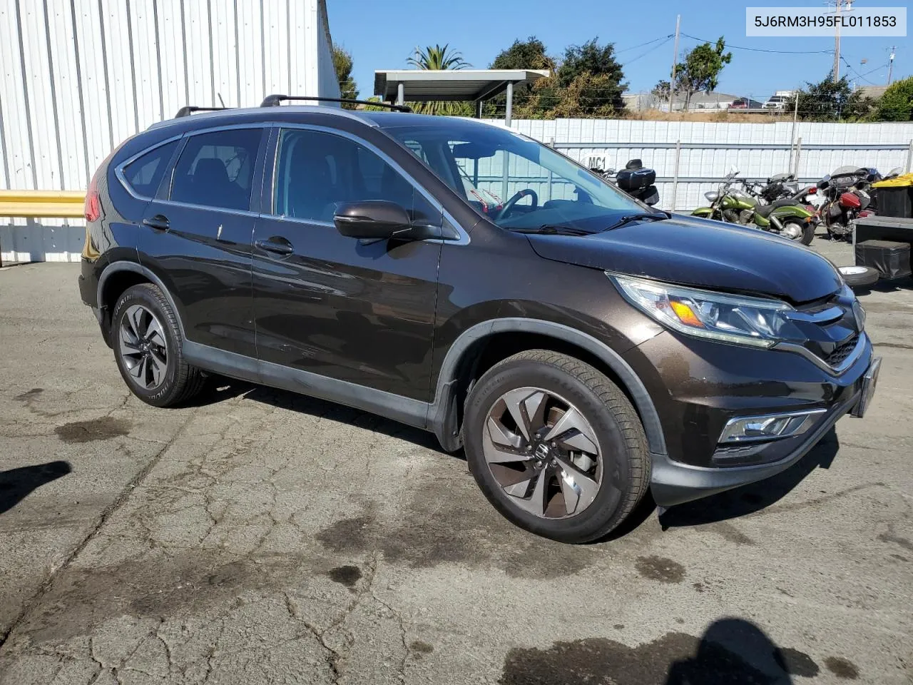 2015 Honda Cr-V Touring VIN: 5J6RM3H95FL011853 Lot: 73722114