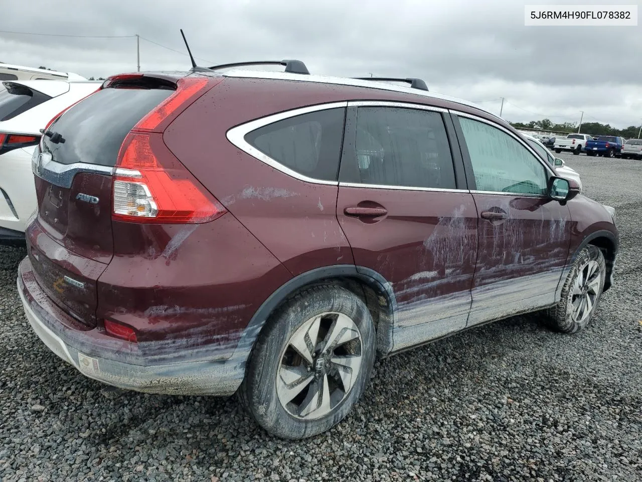 2015 Honda Cr-V Touring VIN: 5J6RM4H90FL078382 Lot: 73773764