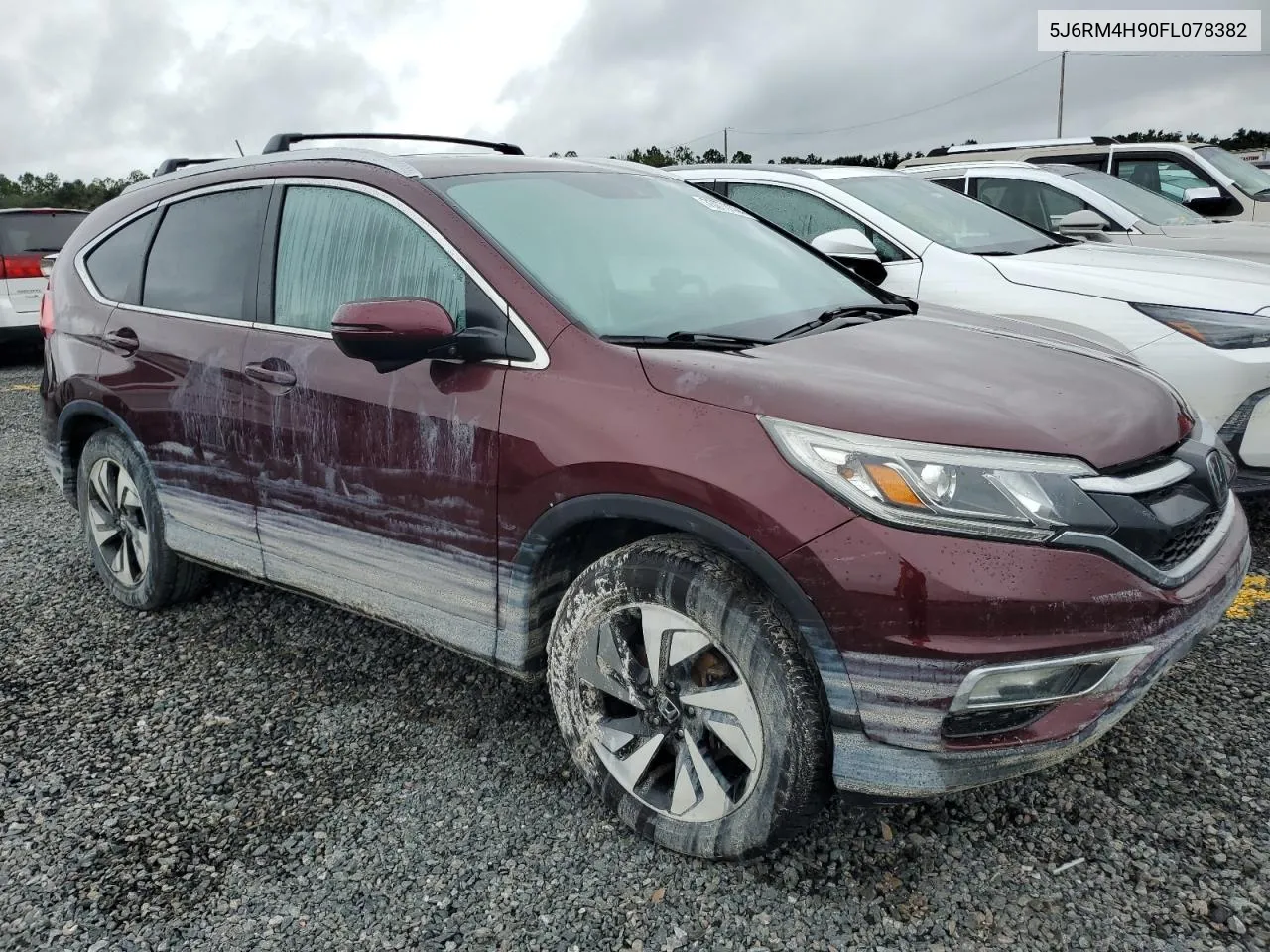 5J6RM4H90FL078382 2015 Honda Cr-V Touring