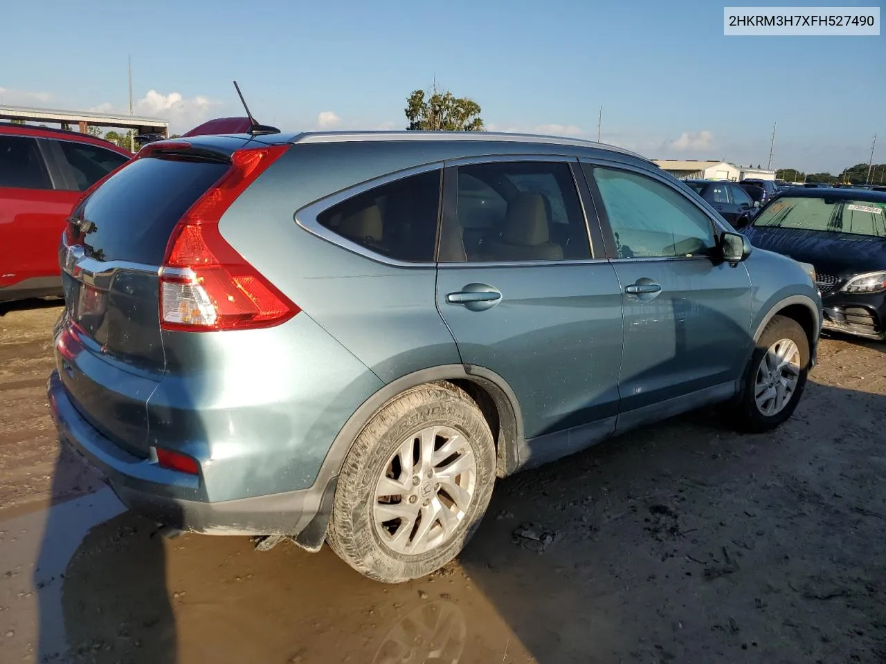 2HKRM3H7XFH527490 2015 Honda Cr-V Exl