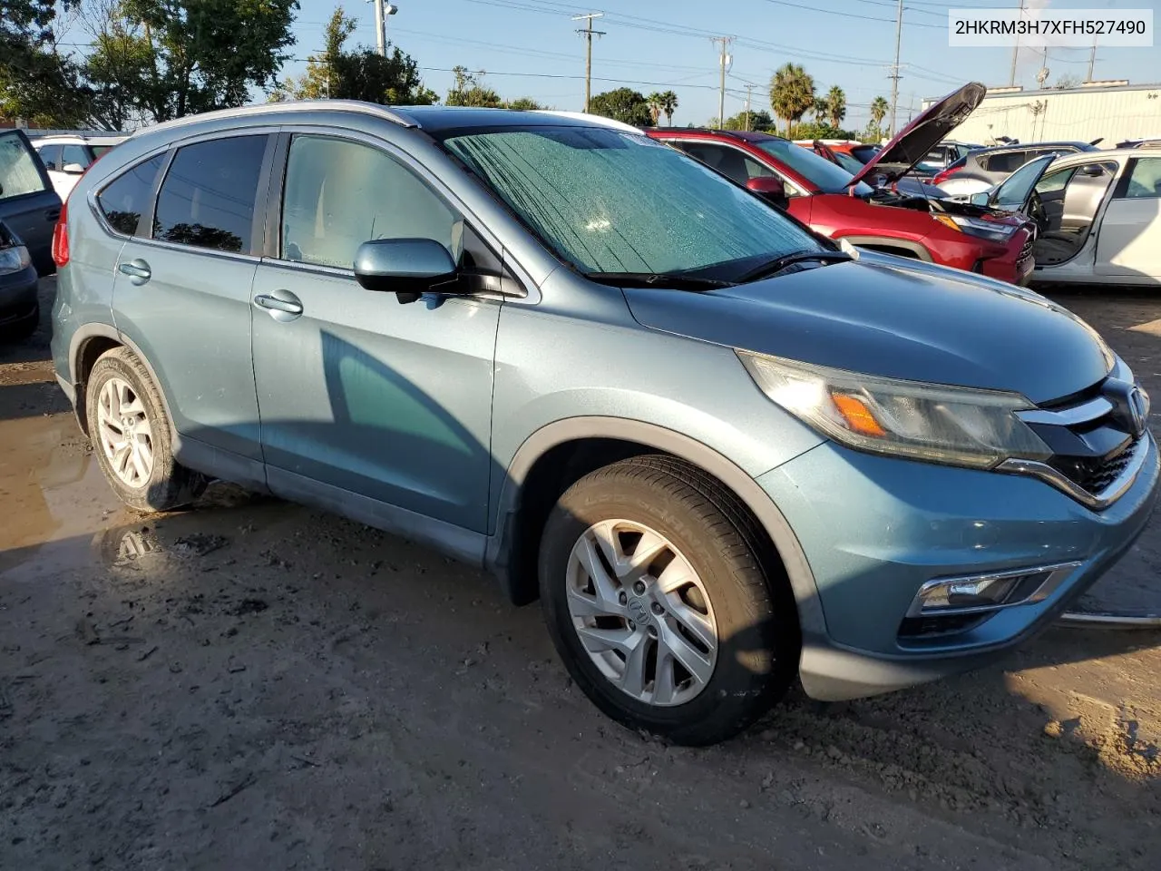 2HKRM3H7XFH527490 2015 Honda Cr-V Exl