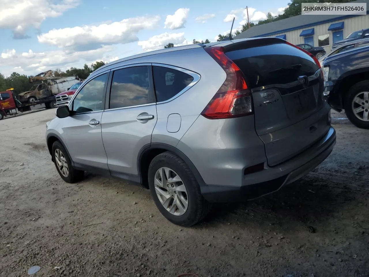 2015 Honda Cr-V Exl VIN: 2HKRM3H71FH526406 Lot: 73858074