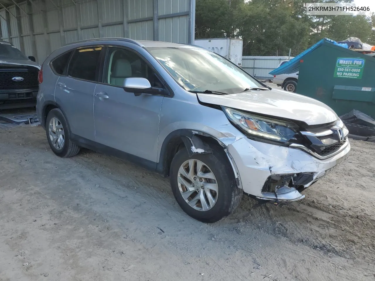 2HKRM3H71FH526406 2015 Honda Cr-V Exl