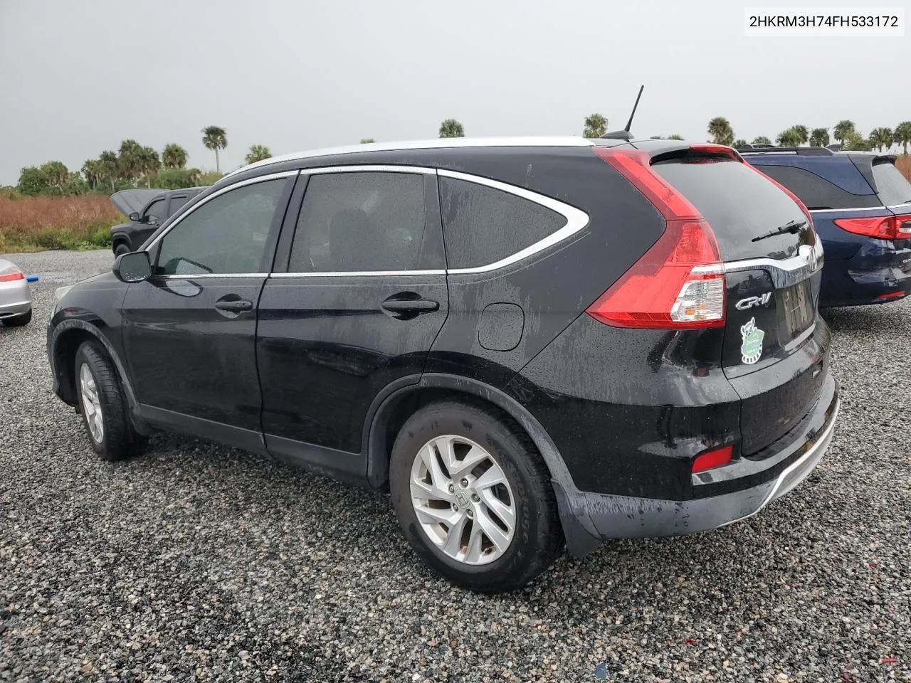 2HKRM3H74FH533172 2015 Honda Cr-V Exl