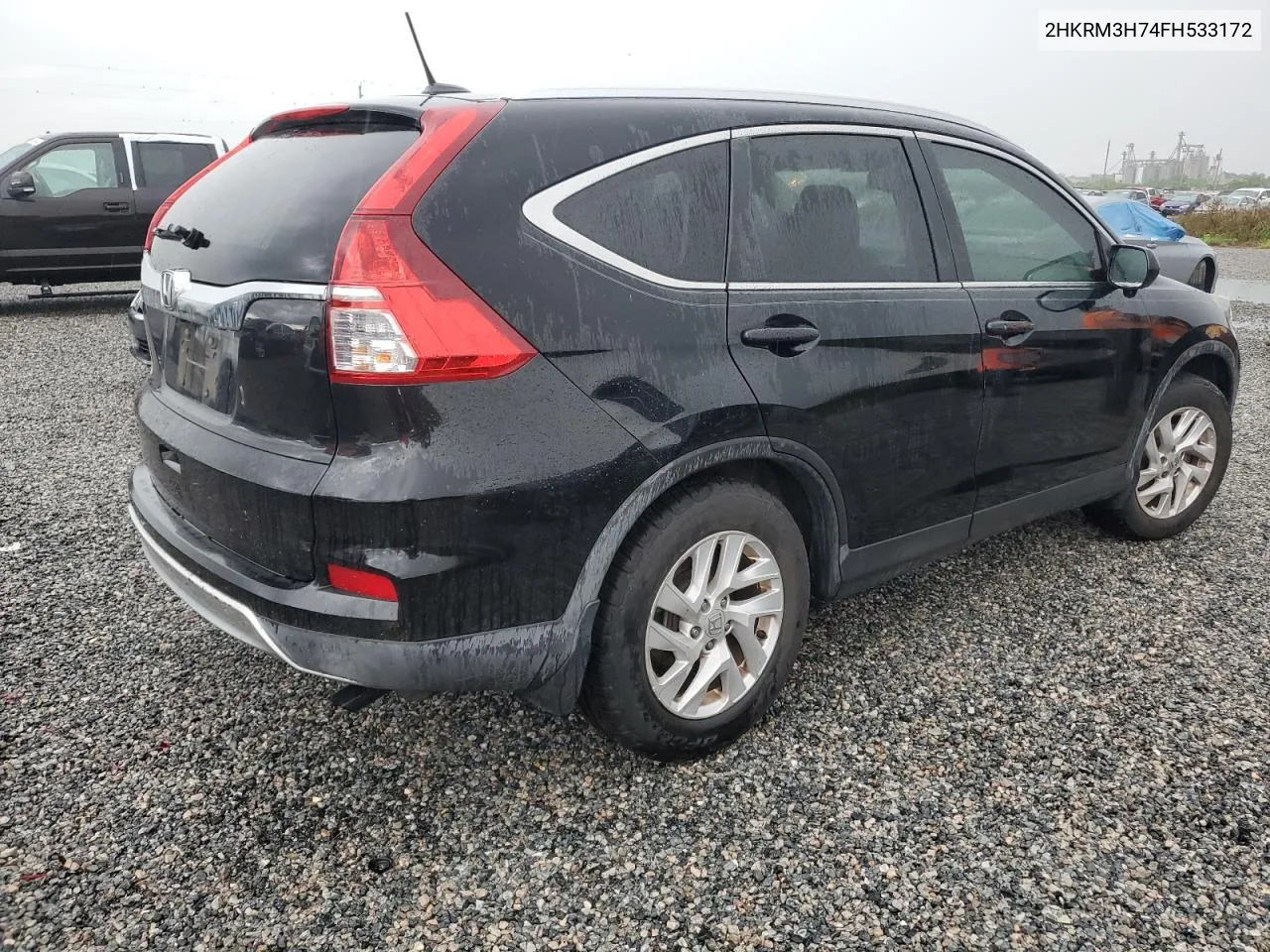 2HKRM3H74FH533172 2015 Honda Cr-V Exl