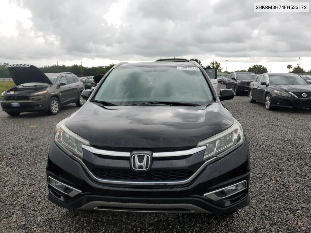 2015 Honda Cr-V Exl VIN: 2HKRM3H74FH533172 Lot: 73866314