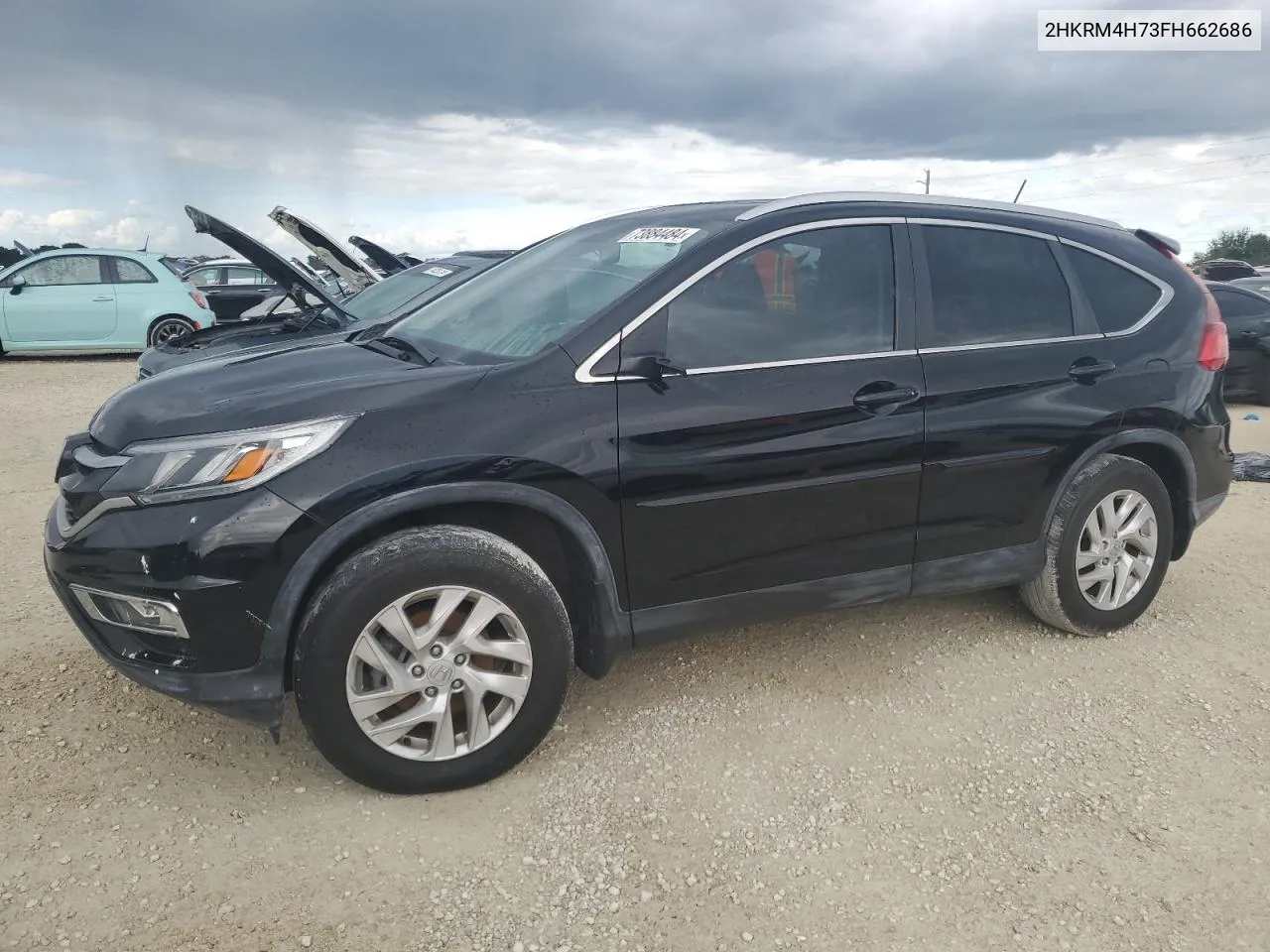 2015 Honda Cr-V Exl VIN: 2HKRM4H73FH662686 Lot: 73884484