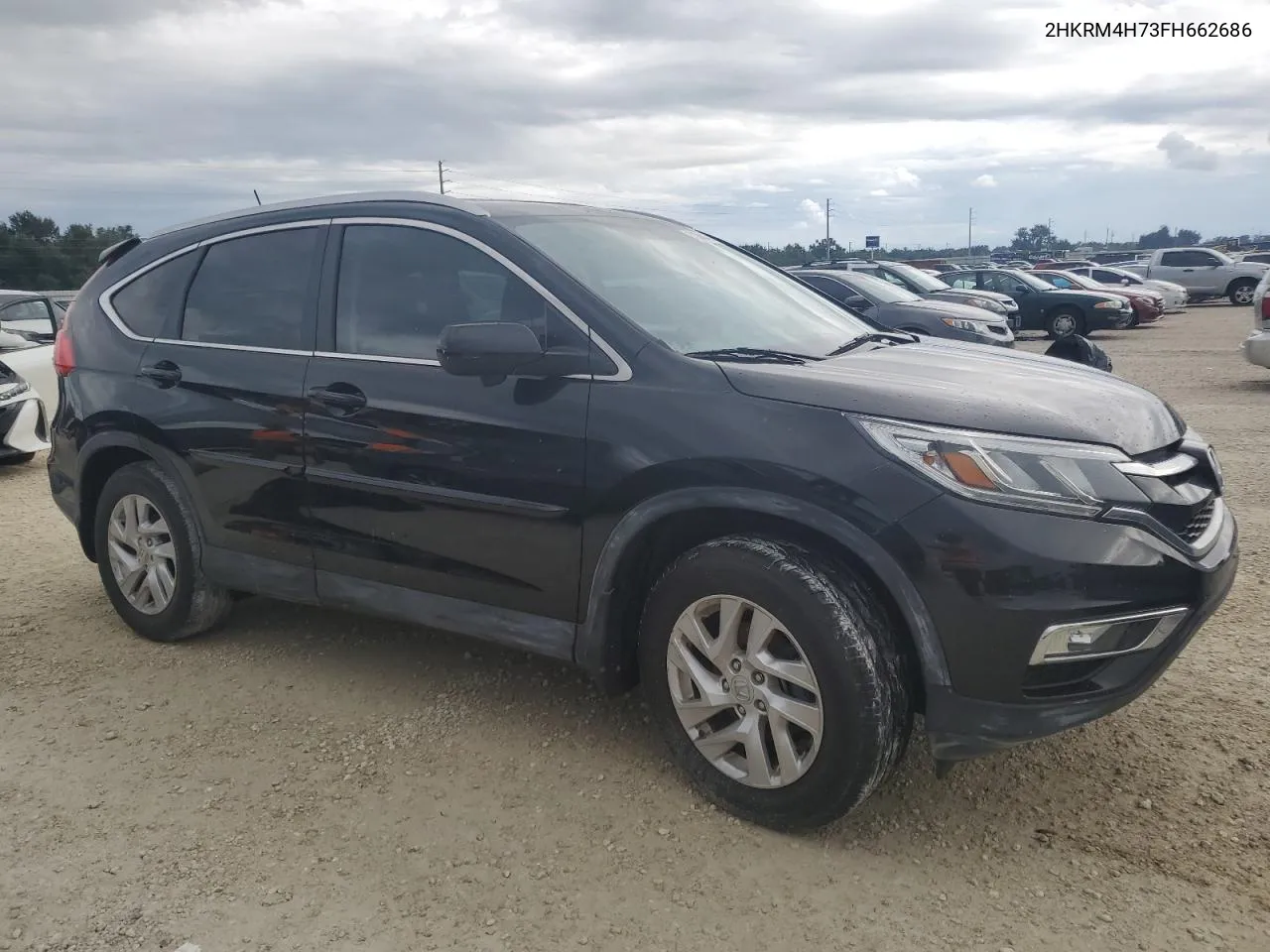 2HKRM4H73FH662686 2015 Honda Cr-V Exl