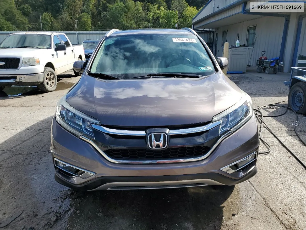 2015 Honda Cr-V Exl VIN: 2HKRM4H75FH691669 Lot: 73937494