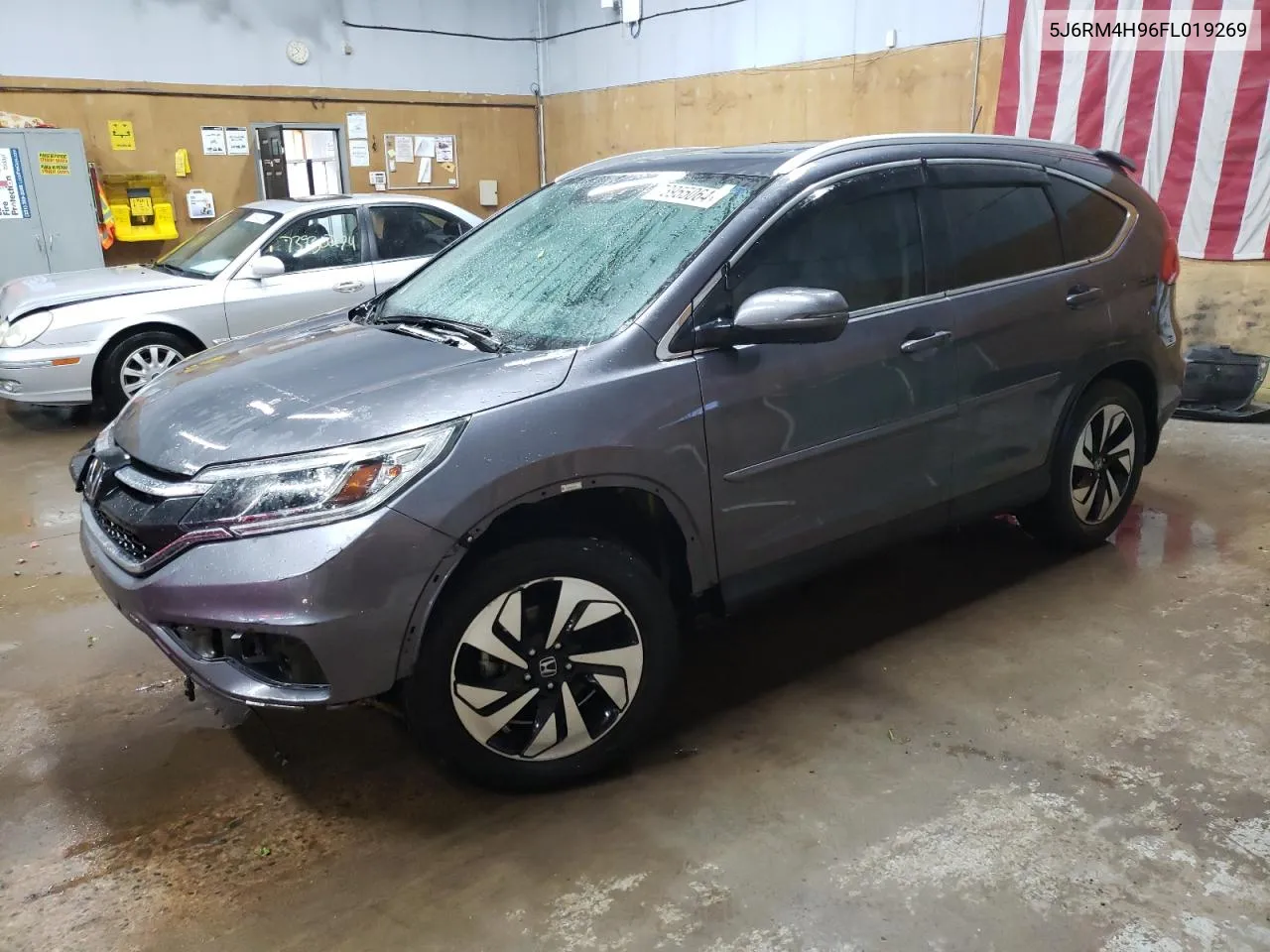 2015 Honda Cr-V Touring VIN: 5J6RM4H96FL019269 Lot: 73955064