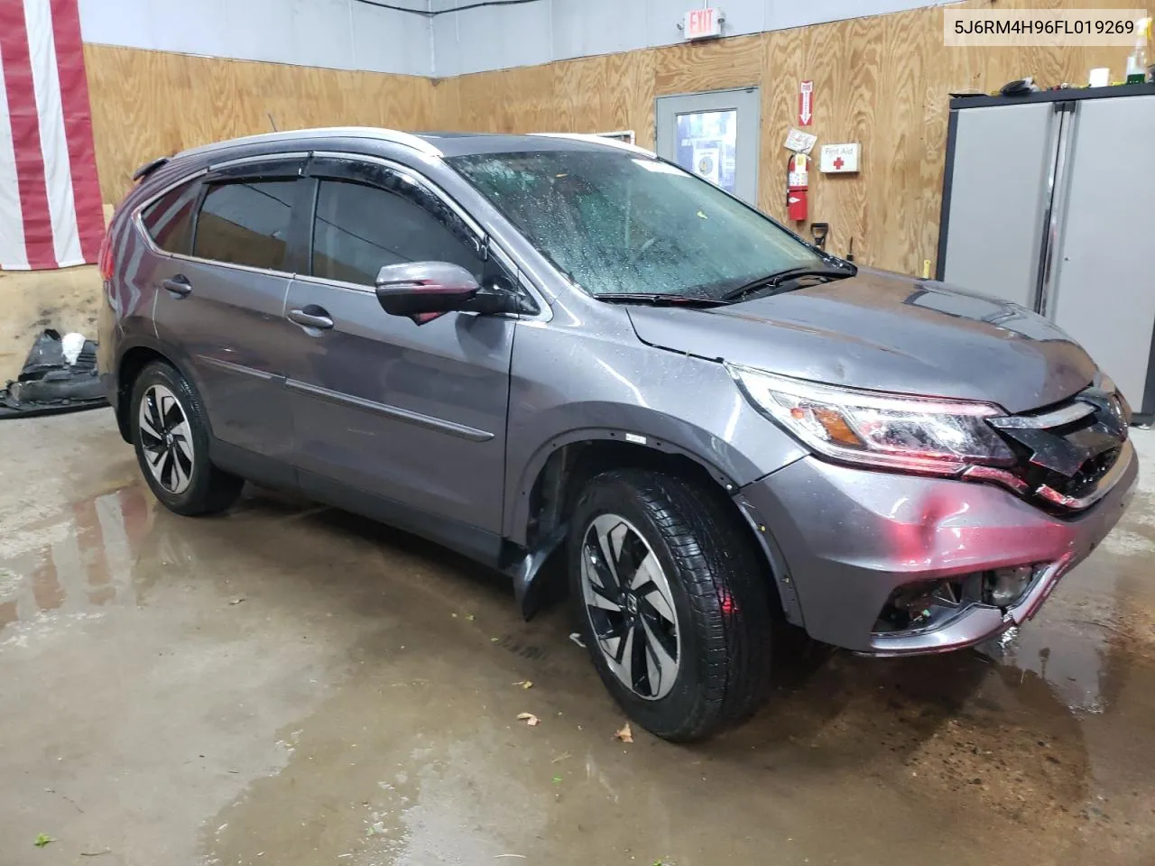 2015 Honda Cr-V Touring VIN: 5J6RM4H96FL019269 Lot: 73955064