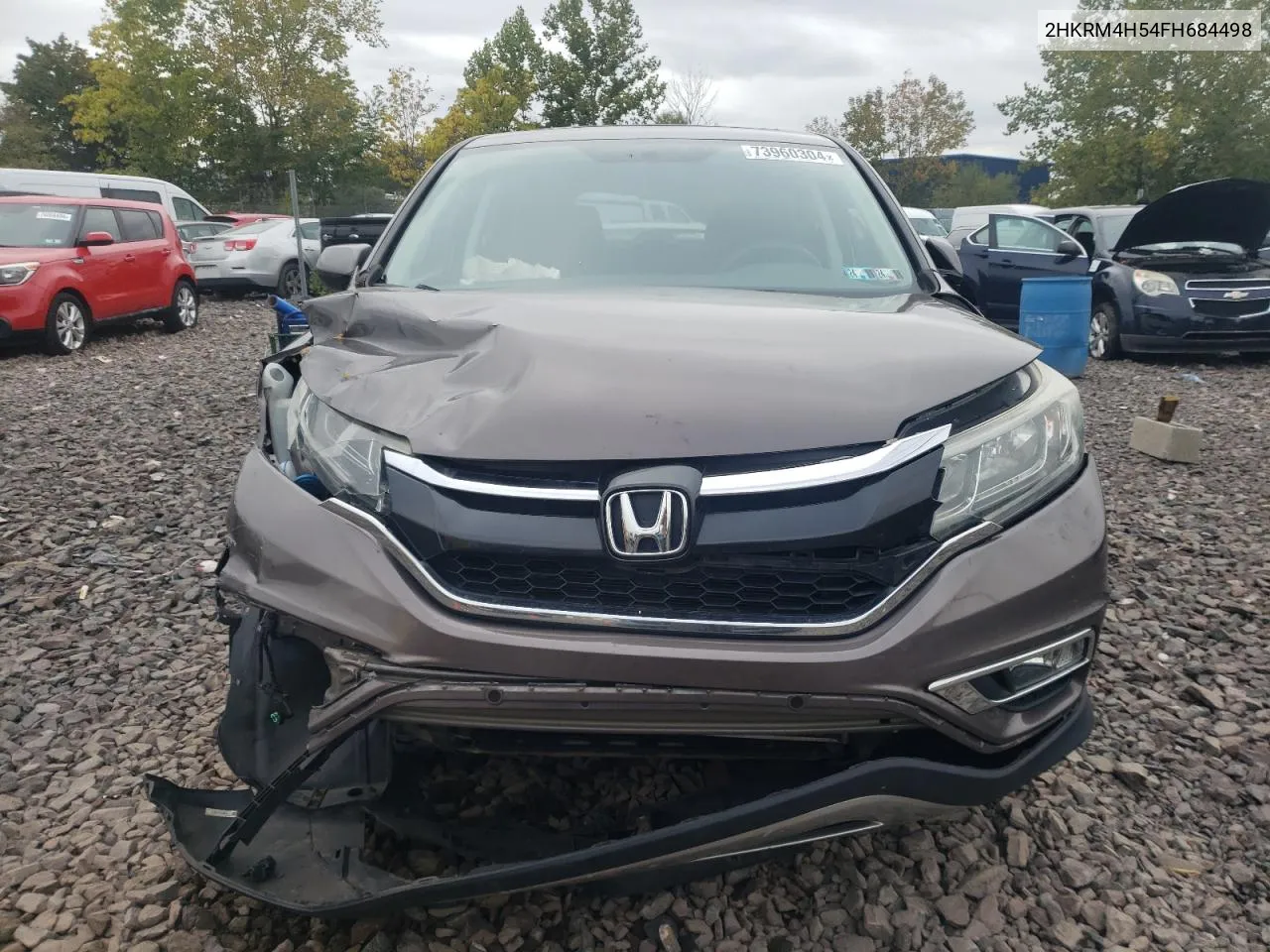 2HKRM4H54FH684498 2015 Honda Cr-V Ex