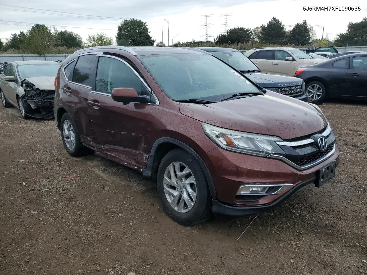 5J6RM4H7XFL090635 2015 Honda Cr-V Exl