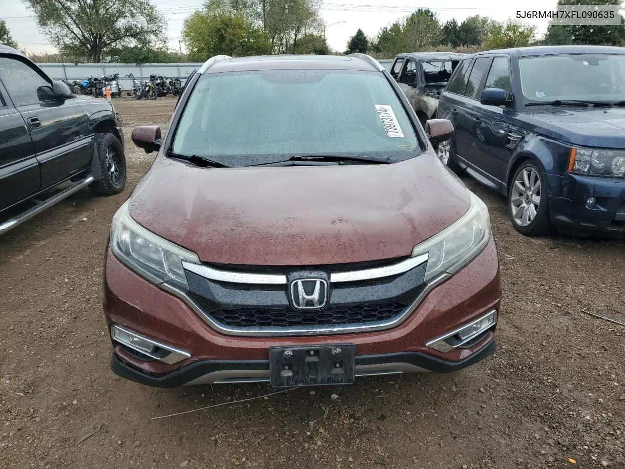 2015 Honda Cr-V Exl VIN: 5J6RM4H7XFL090635 Lot: 73973174