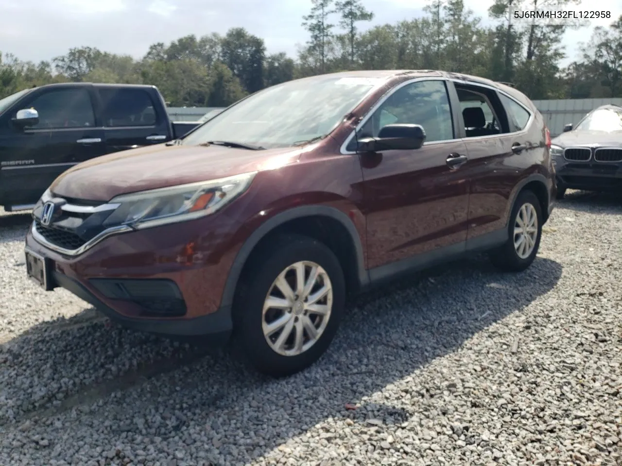 2015 Honda Cr-V Lx VIN: 5J6RM4H32FL122958 Lot: 74027364