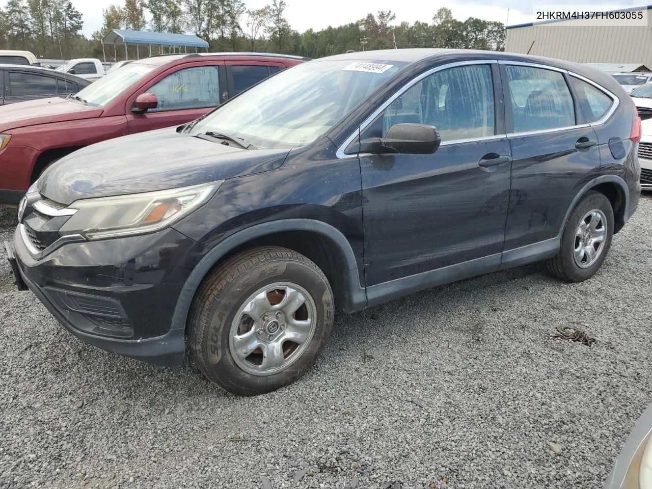 2HKRM4H37FH603055 2015 Honda Cr-V Lx